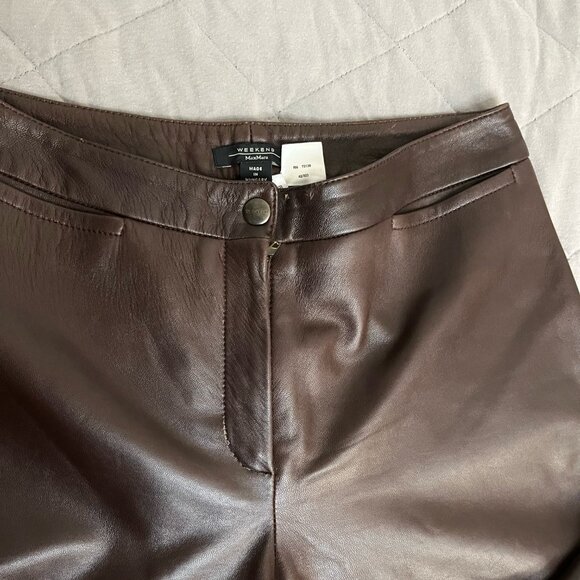 Max Mara Weekend Brown Leather Beauties! - Picture 5 of 5